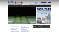 Desktop Screenshot of cscca.org